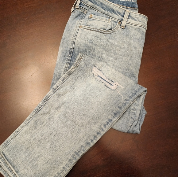 Chico’s Define Me Straight Leg Ankle Jeans sz 12 (2) - Picture 4 of 7